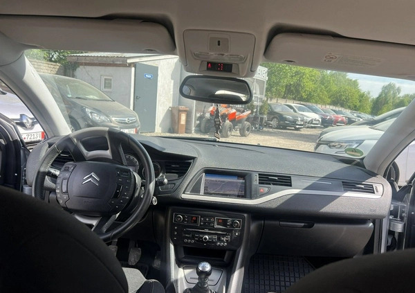 Citroen C5 cena 24500 przebieg: 223000, rok produkcji 2011 z Chmielnik małe 277
